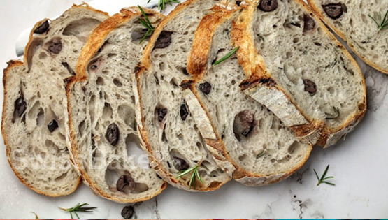 Olive & Parmesan Sourdough Bread Recipe